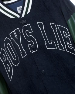 A Team Goes Blue Varsity Jacket