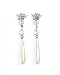 April Showers Silver Earrings