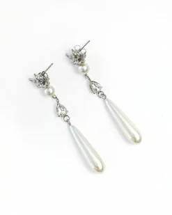 April Showers Silver Earrings