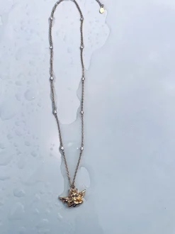 Box of Rain Gold Necklace