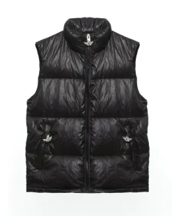 Boys Lie Logo Puffer Water Resistant Vest