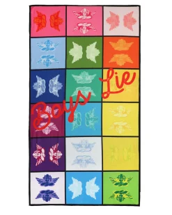 Boys Lie Rainbow Towel