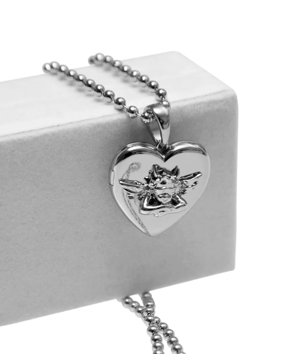 Boys Lie Rhodium Locket