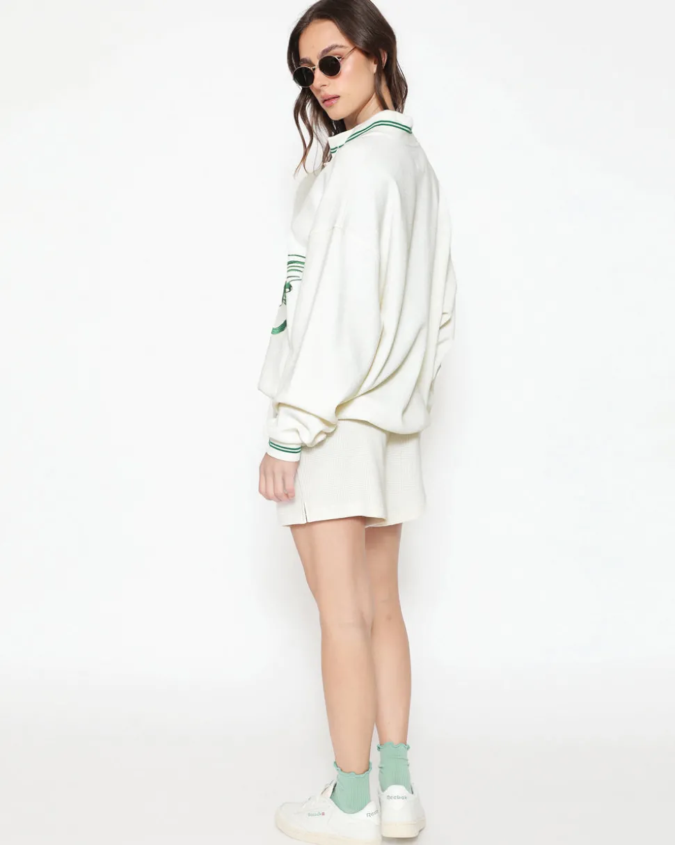 Cherub University Henley Crewneck