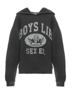 Dark Grey Sex Ed. Racer Hoodie
