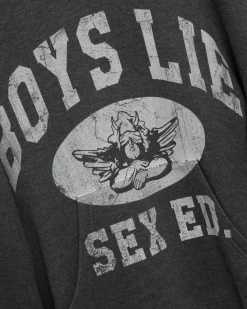 Dark Grey Sex Ed. Racer Hoodie