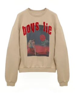 Desert Oasis Terry Natural Kara Crewneck