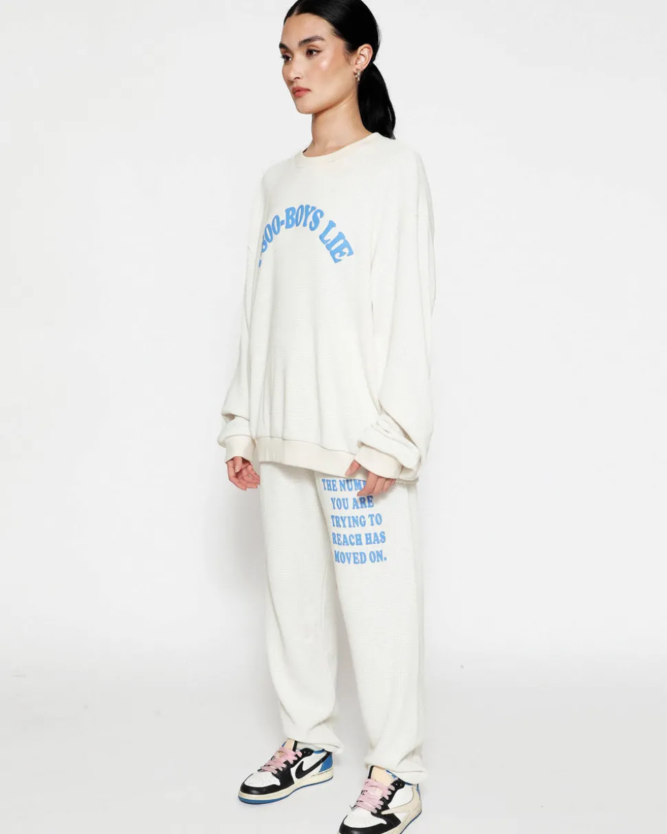 Eggshell 1-800 Reunion Sweatpants