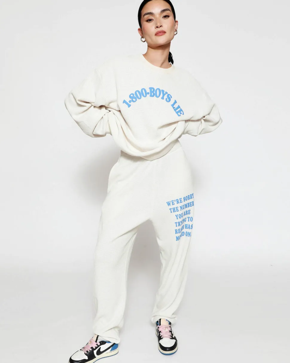 Eggshell 1-800 Reunion Sweatpants