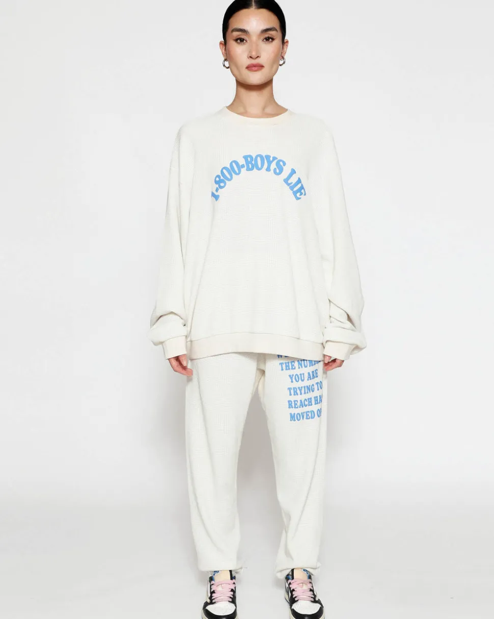 Eggshell 1-800 Reunion Sweatpants