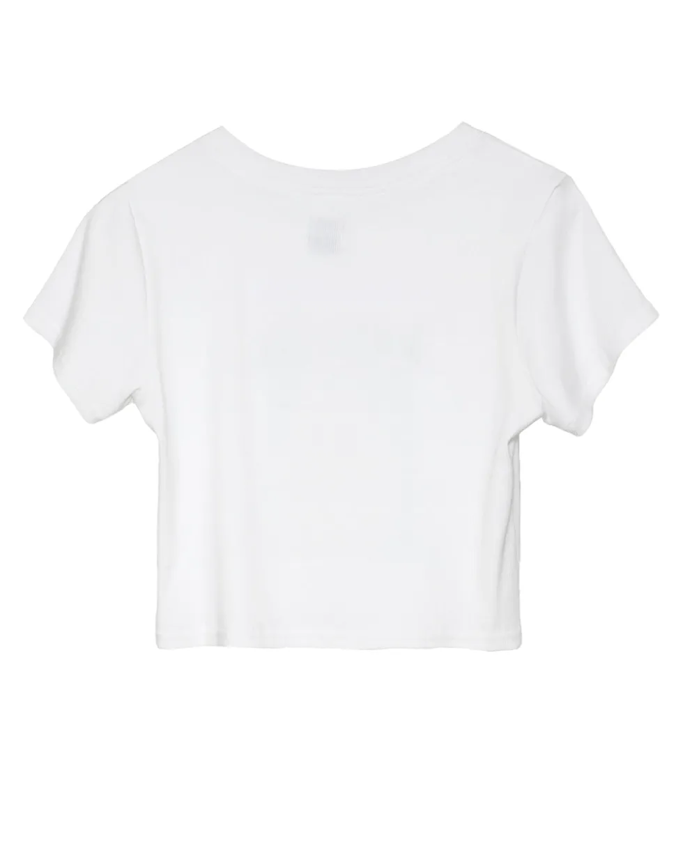 Electric Love Crop Tee