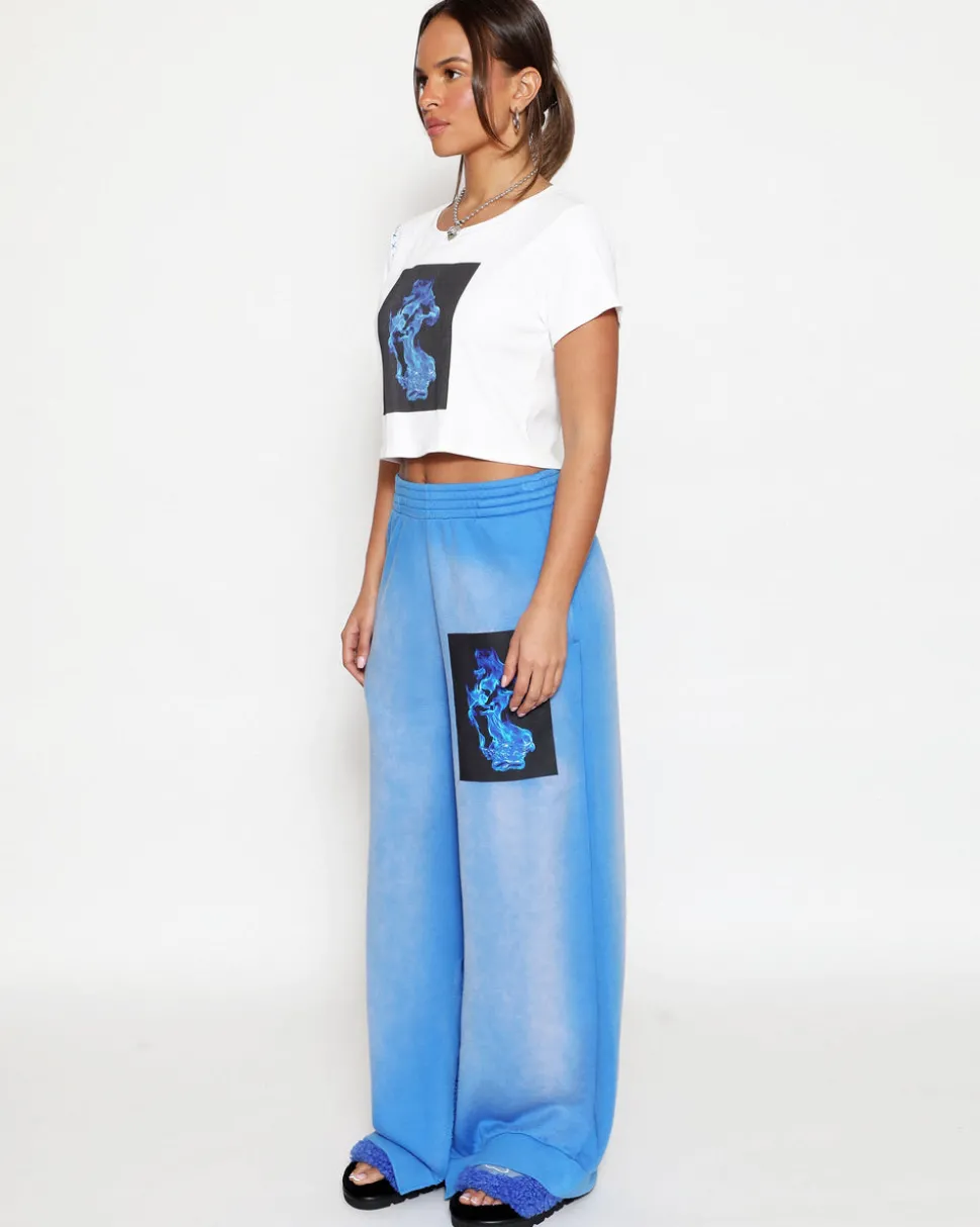 Electric Love Crop Tee
