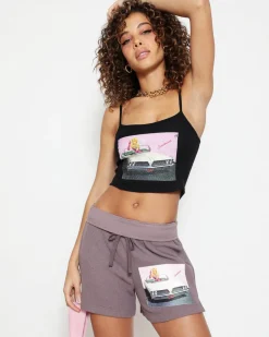 Fare Enough Thermal Boyfriend Shorts