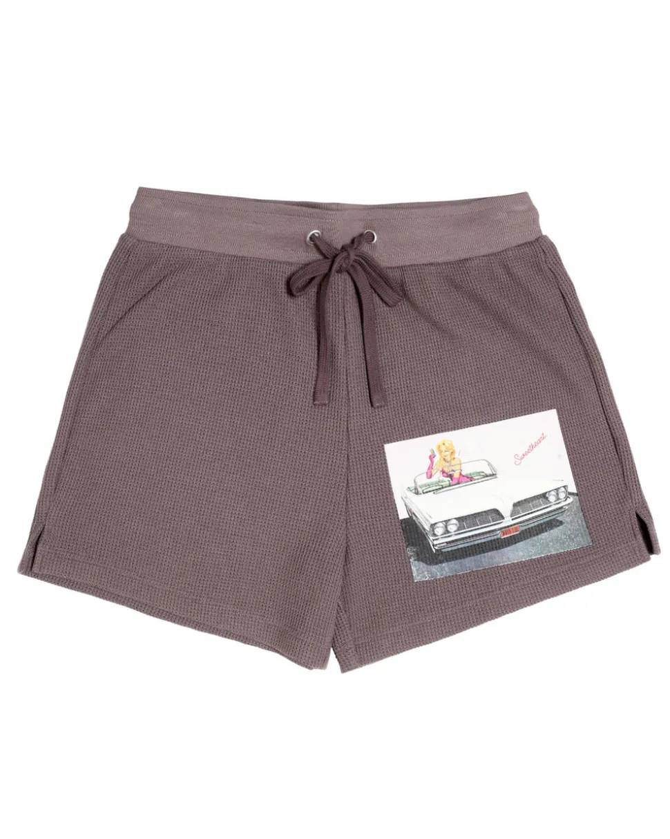 Fare Enough Thermal Boyfriend Shorts