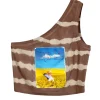 Fool's Gold One Shoulder Tank