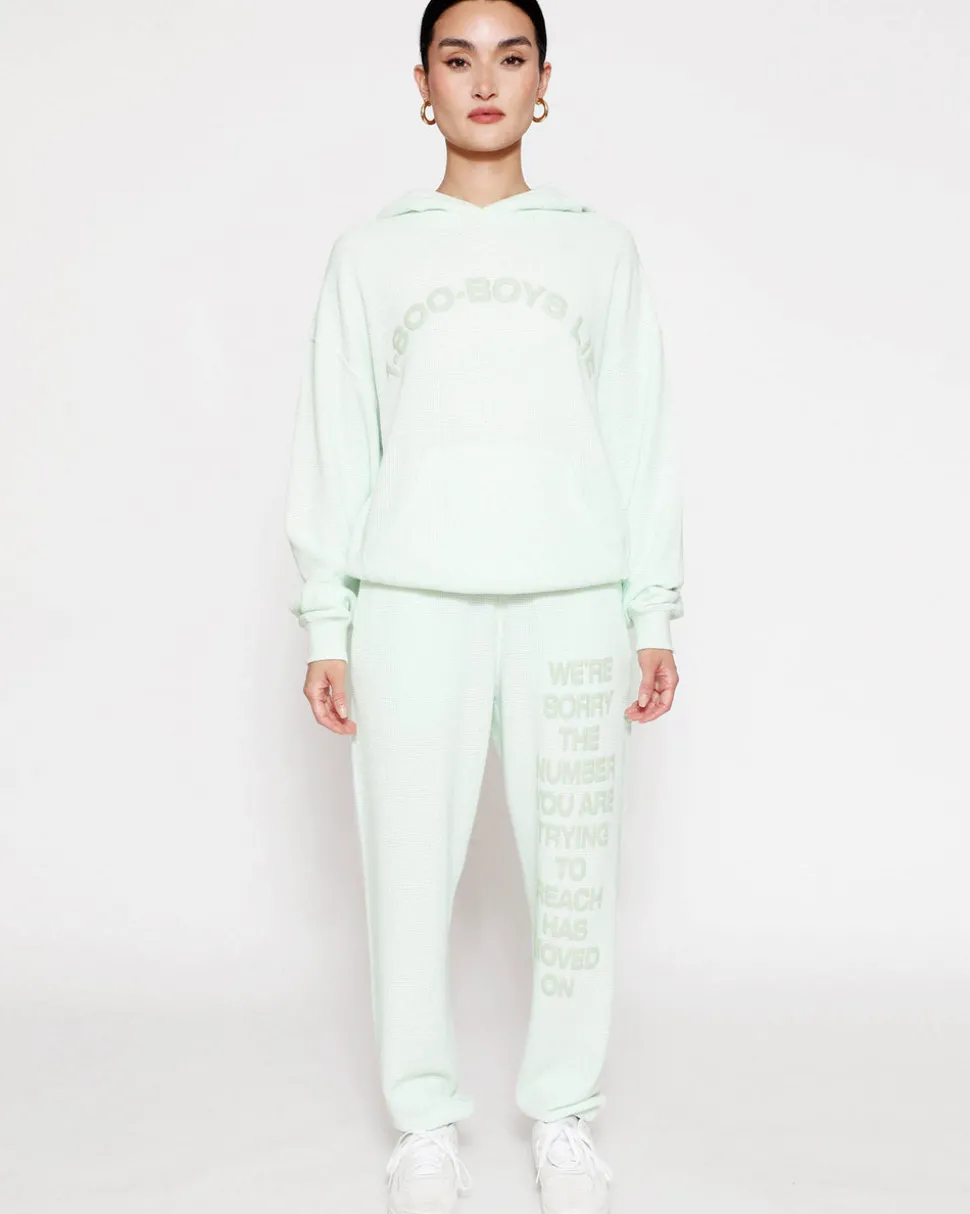 Green 1-800 Reunion Sweatpants