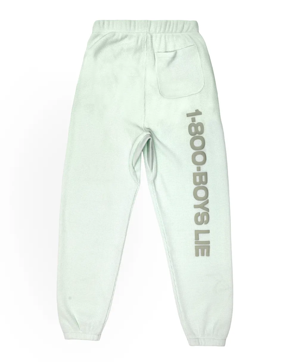 Green 1-800 Reunion Sweatpants