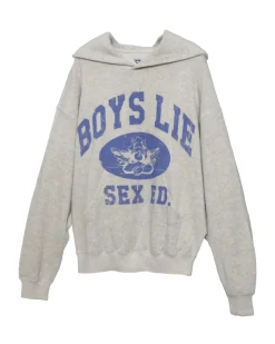 Grey Sex Ed. Racer Hoodie
