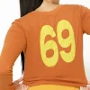 Nutmeg Perspective Shift Crop Henley