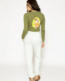 On the Rocks Crop Henley