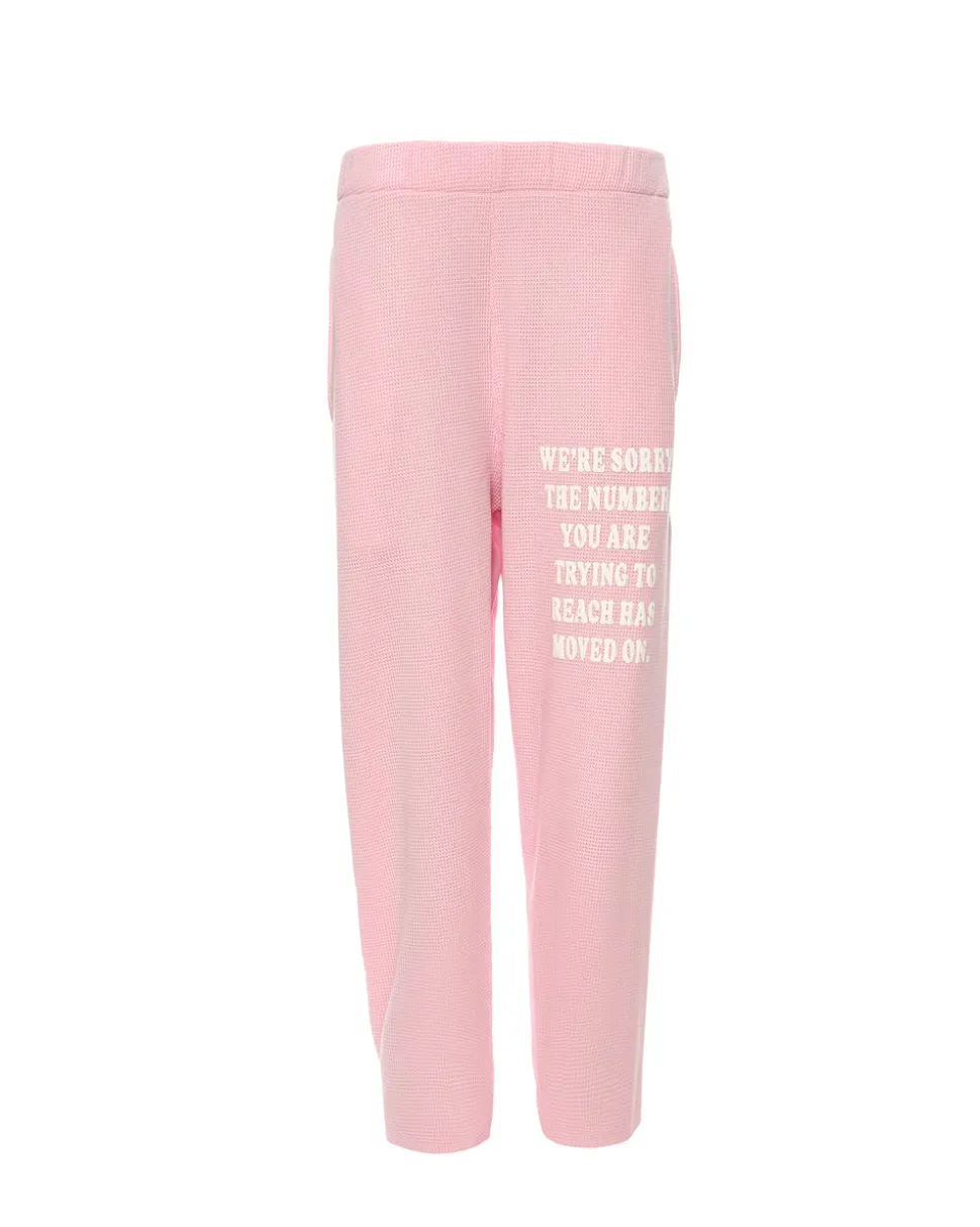 Pink 1-800 Revamped Mac Slim Pants