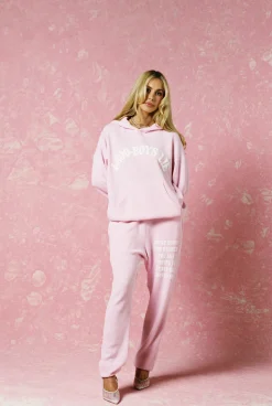 Pink 1-800 Revamped Racer Hoodie