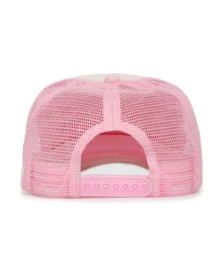 Pink Corduroy Trucker Hat