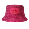 Pink Me L8R Denim Bucket Hat