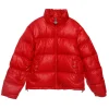 Red Puffer Logo Jacket