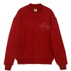 Red Roses, Red Roses Fleece Varsity Jacket