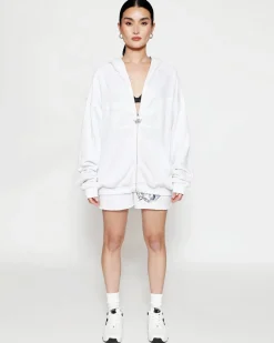Smitten Zip-Up Boyfriend Hoodie