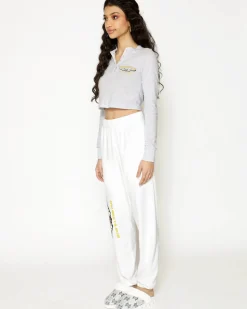 Spread Your Wings Crop Henley