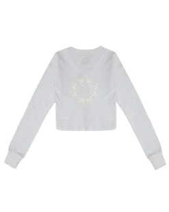 Spread Your Wings Crop Henley