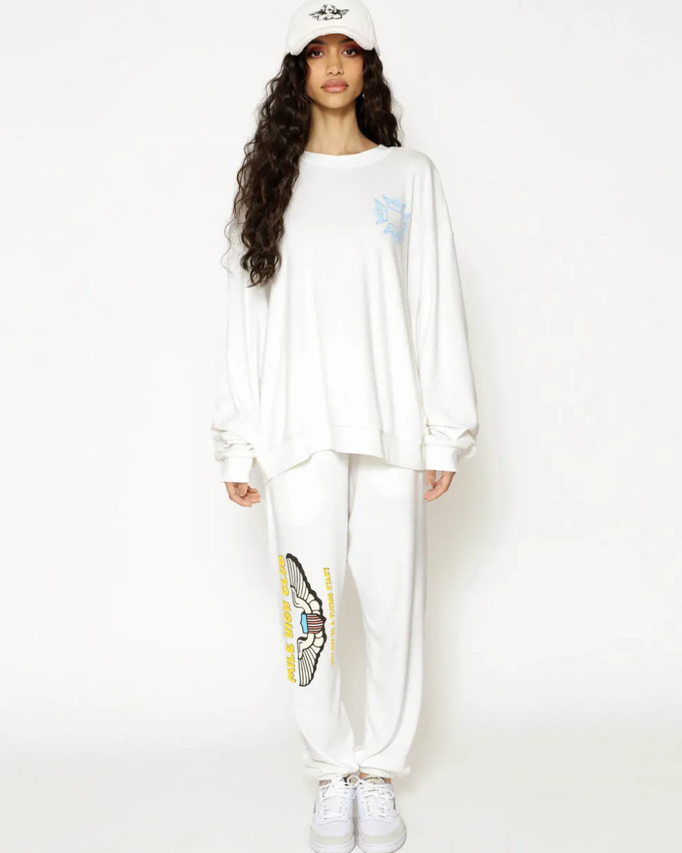 Spread Your Wings Terry Crewneck