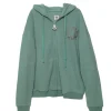 Teal Boys Lie Athletics Harley Zip-Up Hoodie