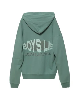 Teal Boys Lie Athletics Harley Zip-Up Hoodie