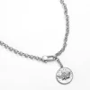 The Julie Charm Necklace Silver