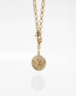 The Julie Charm Necklace Gold