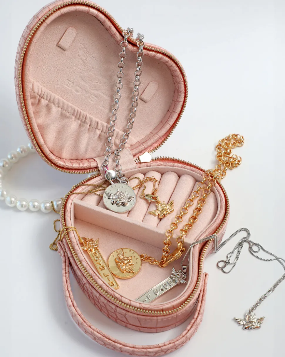The Julie Charm Necklace Silver