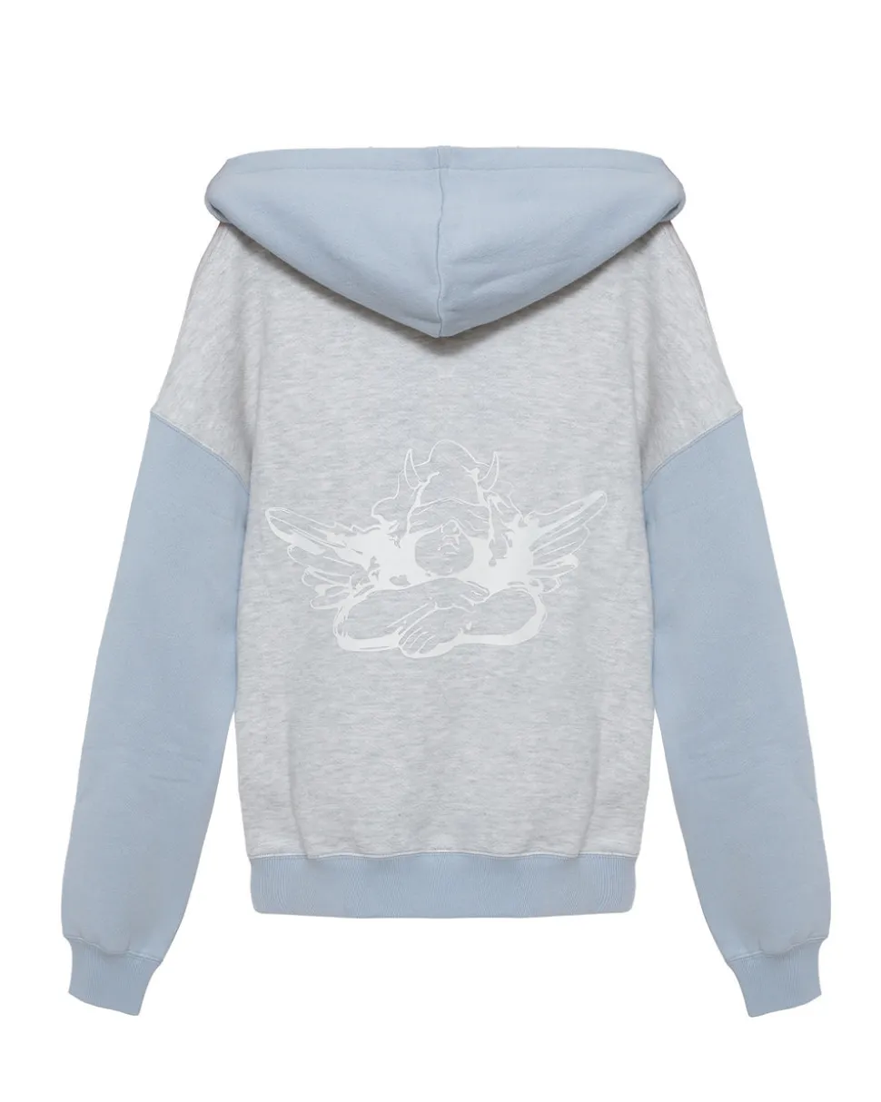 Violets Are Blue Racer Hoodie