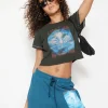 Washed Up Crop Tee