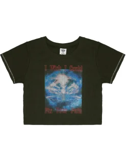 Washed Up Crop Tee