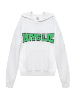 White Don't Fumble Racer Hoodie