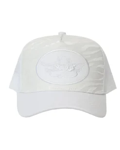 White Flames Trucker Hat