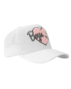 White Yours Truly Trucker