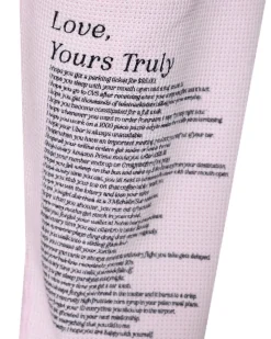 Yours Truly Thermal Mac Slim Sweatpants